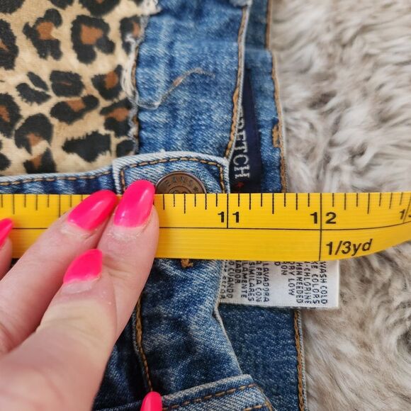 Bill Blass Jeans Vintage 1990s Upcycled Mom Shorts High Waisted Size 6‎ - Picture 12 of 12